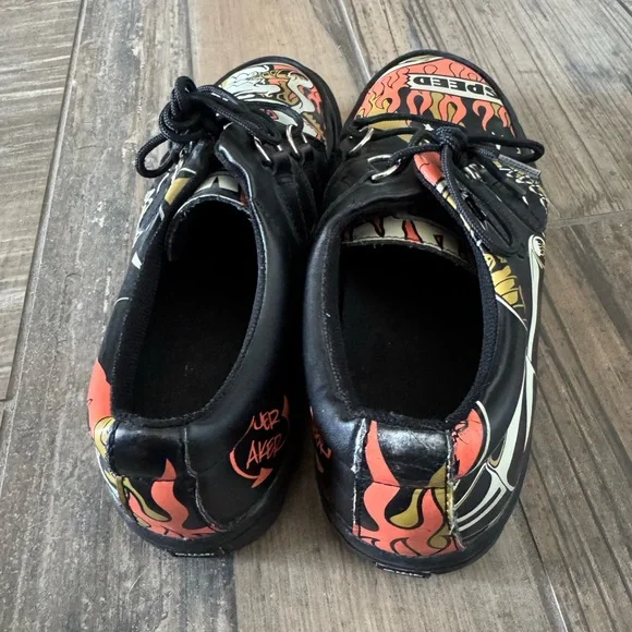T.U.K. Hot Rod Creeper Sneakers with artwork by Jer Aker - Picture 5 of 9